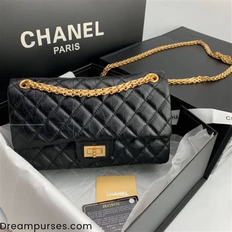 chanel 2.55 replica|chanel 2.55 reissue size.